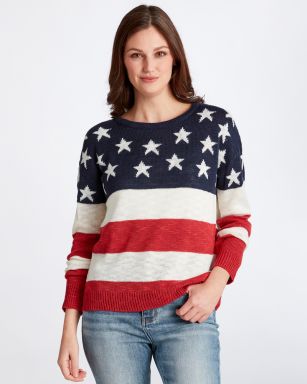 Americana Crew Neck Sweater