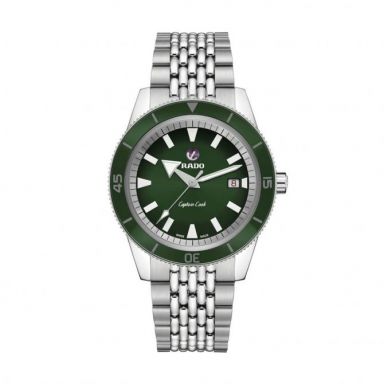 Captain Cook Automatic 42mm Watch, Green Dial